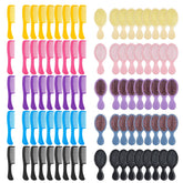 HQSLsund ensemble brosses et peignes 50 pièces, parfait pour voyage et dons
