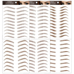Hrnytdek sourcils tatouage fil imitants, six formes pour gagner du temps chaque jour