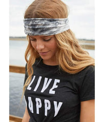 Huachi bandeau-cheveux anti-glisse, maintien fiable pendant l'exercice.