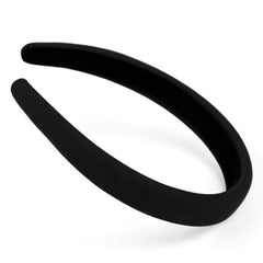 Bandeau velours Huachi 1 cm, largeur idéale pour le look chic.