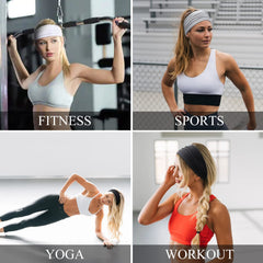 Bandeau Huachi yoga absorbe rapidement la sueur pour plus de confort.