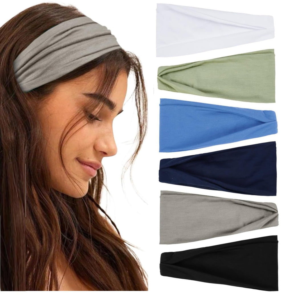 Huachi bandeau anti-dérapant pour cheveux courts - avant, maintien fiable pendant l'entraînement