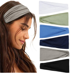 Huachi bandeau anti-dérapant pour cheveux courts - avant, maintien fiable pendant l'entraînement