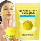 HUALIJIA Tampons Curcuma Kojique – emballage pratique et facile à emporter.