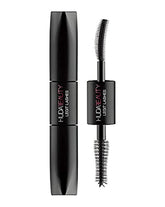 Huda Legit Lashes Volume avec brosse pour un regard volumisé.