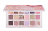 Huda Rose Quartz palette 18 ombres pour des regards intenses et faciles à assortir.