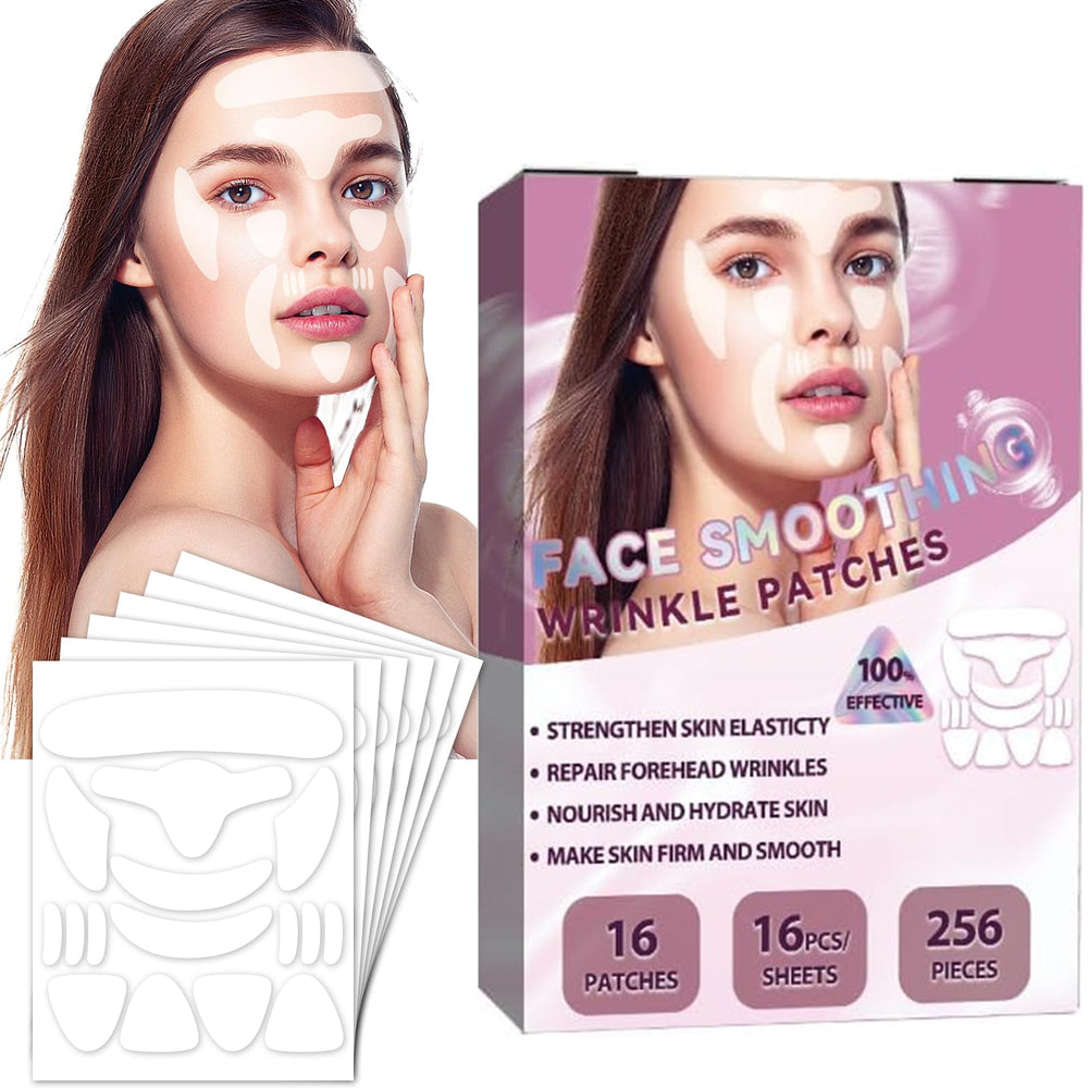 HULEIWA forehead patch on skin for overnight smoothing