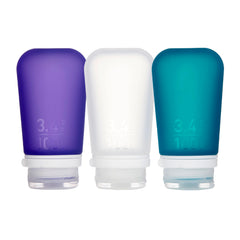 GoToob+ bouteille de voyage transparente, pratique et sûre pour vos liquides