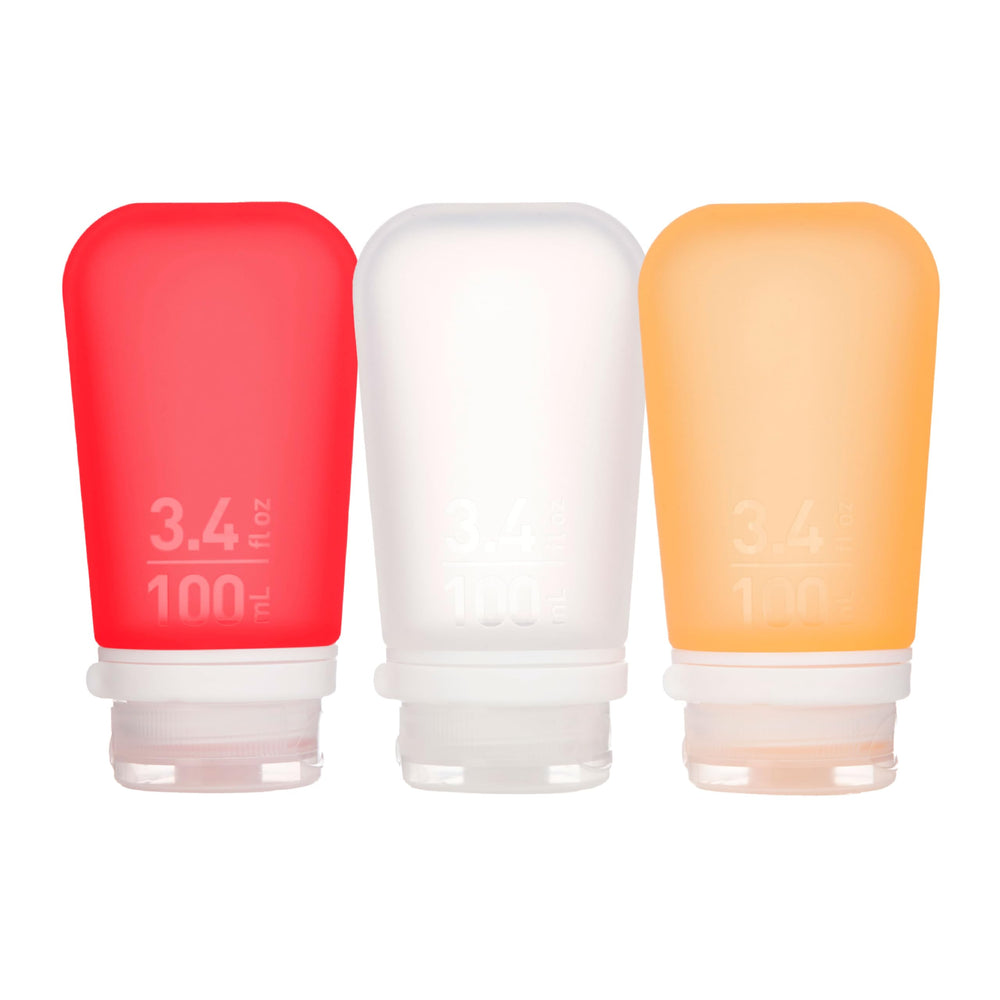 humangear GoToob+ bouteille réutilisable en silicone, idéale pour voyages et bivouac.
