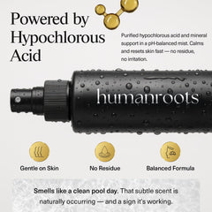 Humanroots Brume Visage, sans parfum adaptée à toutes les peaux sensibles