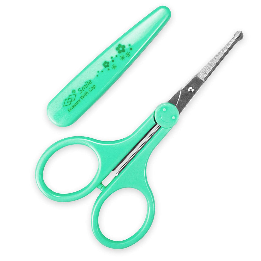 Ciseaux Humbee – bord incurvé, précision idéale pour les sourcils et petits détails.