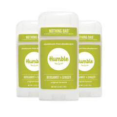 Humble Brands Déodorant Original, flacon et texture soyeuse, neutralisation durable des odeurs