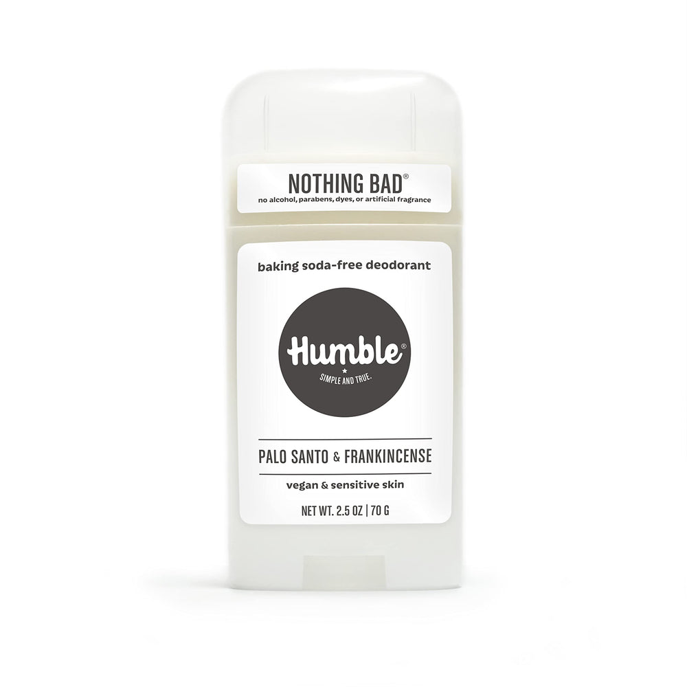 HUMBLE sans aluminium, déodorant en bouteille pour une fraîcheur naturelle.