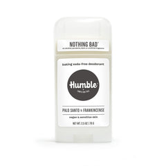 HUMBLE sans aluminium, déodorant en bouteille pour une fraîcheur naturelle.