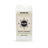 Déodorant Humble Brands Original Formula sans aluminium présenté en bouteille, fraîcheur durable.