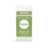 Humble Original Déodorant : emballage compact sans aluminium idéal pour les déplacements.