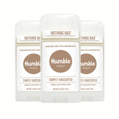 Déodorant Humble sans aluminium, application facile et fraîcheur discrète.