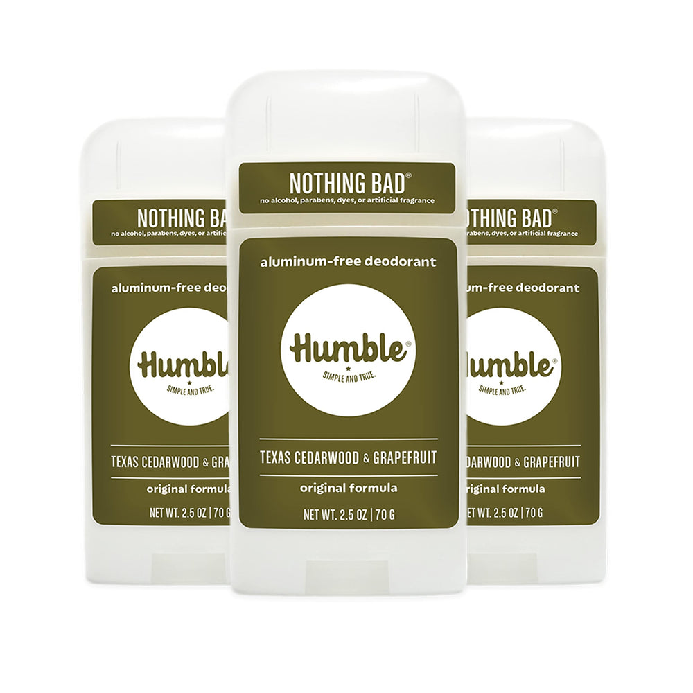 Déodorant Humble Formule Originale en bouteille élégante pour une fraîcheur durable.