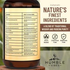 HUMBLE VIBES – gel douche texture crémeuse pour hydratation durable.