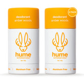 Hume Supernatural Ambre-Bois Senteur : déodorant sans aluminium pour une fraîcheur durable.