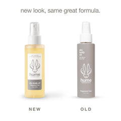HUME SUPERNATURAL application sur peau après la douche, douceur sans résidu.
