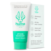 Hume Supernatural baume invisible pour le corps, application douce et fluide.