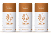 Déodorant Hume Supernatural bâton transparent pour une application nette.