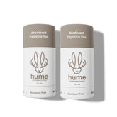 Hume Supernatural déodorant sans aluminium, lot de 2, protection longue durée.