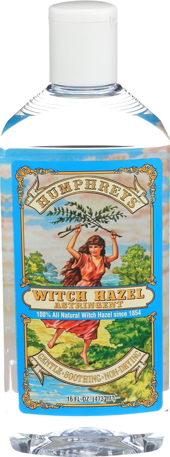 Humphreys hamamélis, flacon 473 ml, soin tonifiant du visage