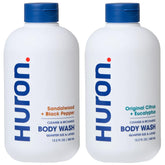 Gel douche Huron Agrumes et Eucalyptus, parfum frais et revitalisant pour l'homme actif