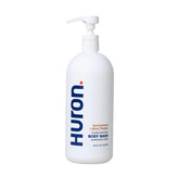 Gel douche Huron pour homme: bouteille hydratante prête pour la douche.