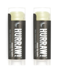 Hurraw! Baume Lèvres Nuit Lunaire emballage blanc, soin hydratant pratique.