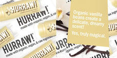 Hurraw! baume lèvres vanille bean, ingrédients naturels certifiés
