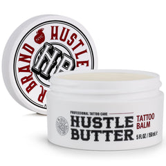 Hustle Butter Deluxe, flacon 5oz, soin après tatouage hydratant.