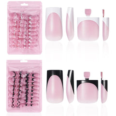 HWHUNO prolongements d'ongles des orteils en gel souple, pose rapide et naturelle