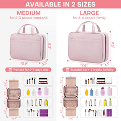 Trousse cosmétique HXLGMD à quatre poches, rangement clair.
