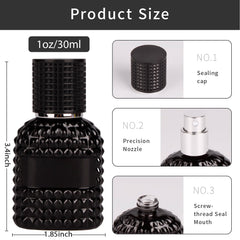 HXRYAGi atomiseur brume fine 30ml, distribution homogène et précise