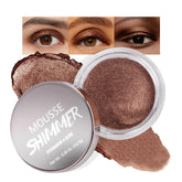 Hxssll cacao bronze crème yeux – teinte bronze cacao avec éclat métallique pour un regard chaleureux.