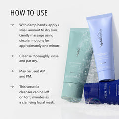 HydroPeptide Nettoyant Purifiant Visage contient des argiles purifiantes pour purifier en profondeur.