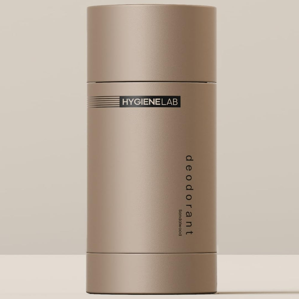 HygieneLab Déodorant Homme: bouteille en vedette, fraîcheur naturelle tout au long de la journée