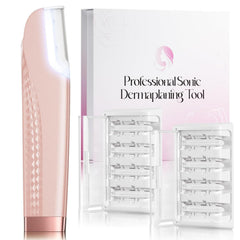 Hyhail Dermaplane Visage Rose: rasage précis et exfoliation douce.