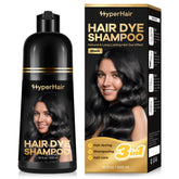 HyperHair shampoo-teinture 3-en-1, bouteille pratique pour coloration et soin capillaire
