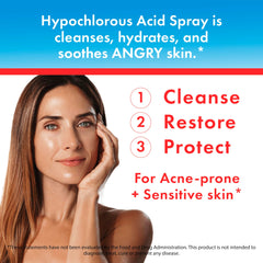 HypoClear paupières apaisement brume, soin rapide pour yeux sensibles.