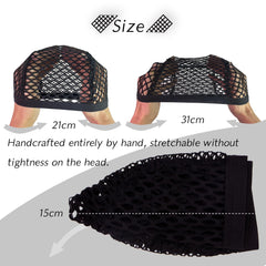 HyunDu cap crochet noir maille installation facile et durable.