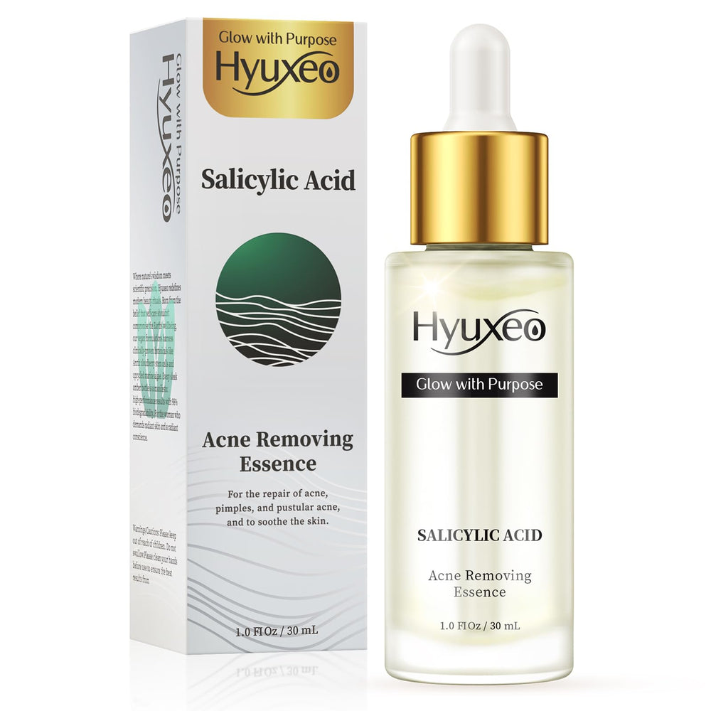 Hyuxeo sérum salicylique – pores resserrés et peau plus nette.