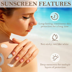 HZENPPOR crème solaire gras boeuf plage, protection fiable