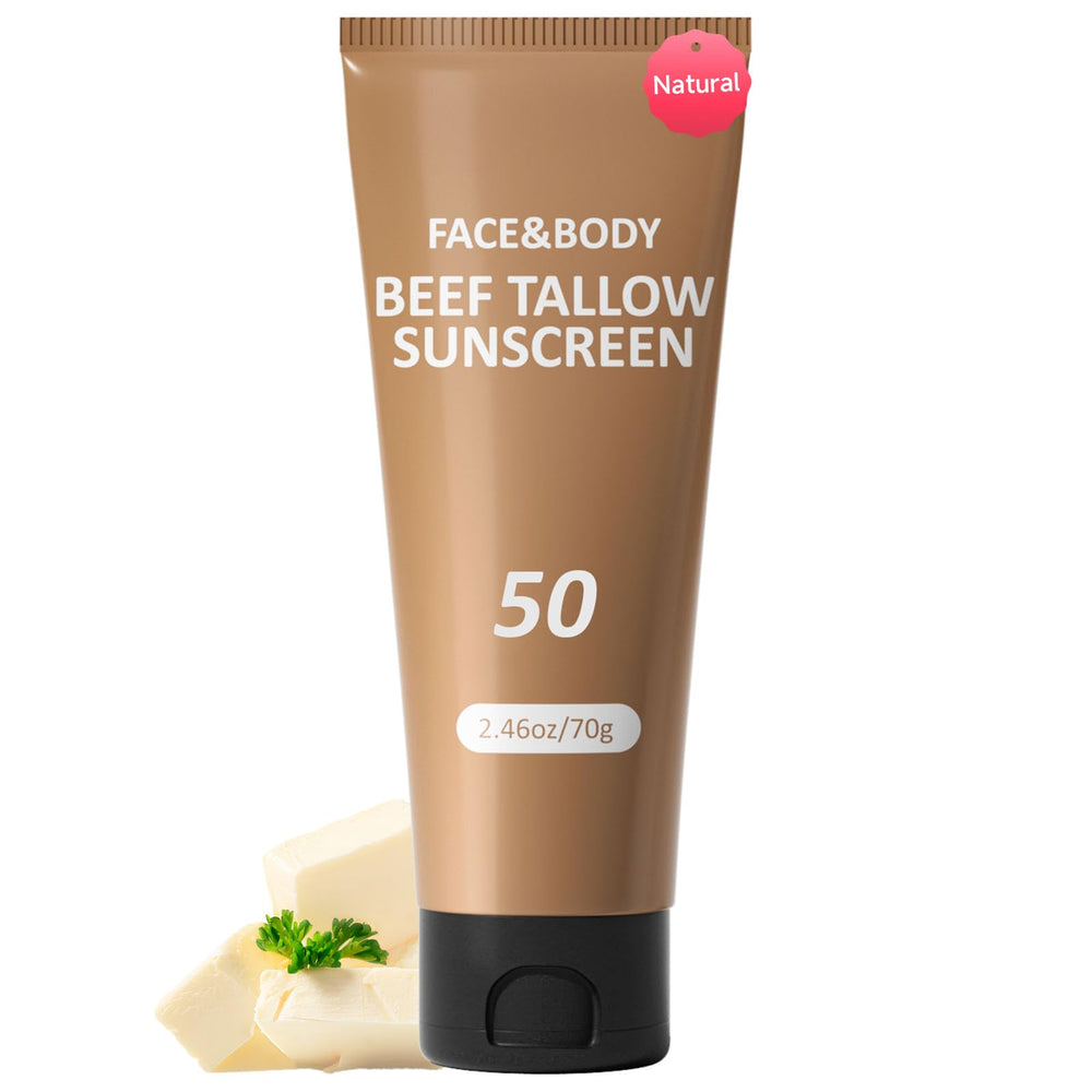HZENPPOR crème solaire gras boeuf – visage, protection naturelle et douceur
