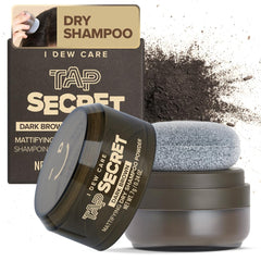 I DEW CARE Tap Secret boîte poudre clarifiante brun foncé pour cheveux propres