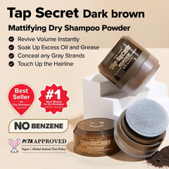 Poudre ultra-fine Tap Secret absorbante pour huile et brillance retenue