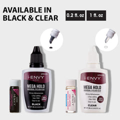 Colle pour extensions cils i-ENVY, tenue longue durée.